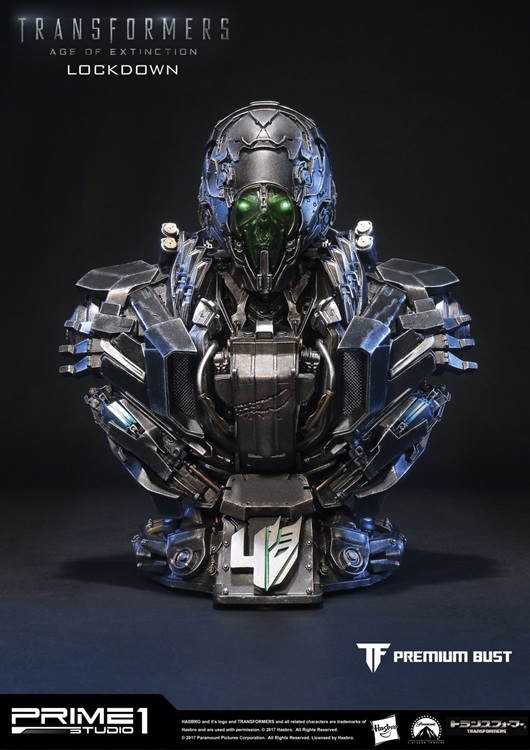 Lockdown Premium Bust Collection PBTFM-13 – Transformers Age of Extinction AOE – Prime 1 Studio - Image 2