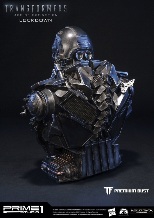 Lockdown Premium Bust Collection PBTFM-13 – Transformers Age of Extinction AOE – Prime 1 Studio - Image 5
