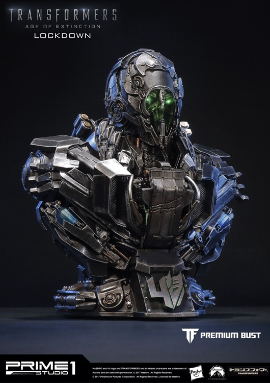 Lockdown Premium Bust Collection PBTFM-13 – Transformers Age of Extinction AOE – Prime 1 Studio - Image 6