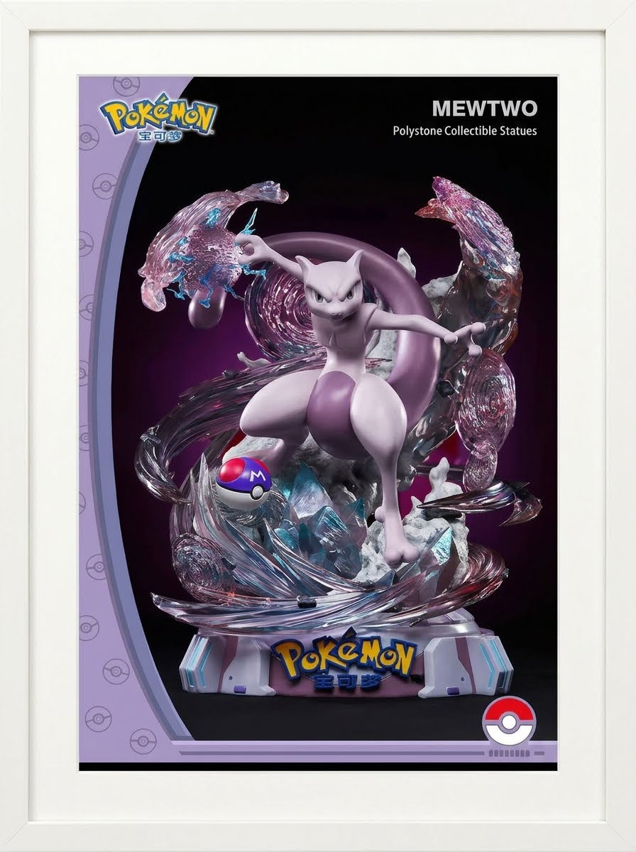Mewtwo 1/6 Scale Statue – Pokémon – UNiQUE ART Studio