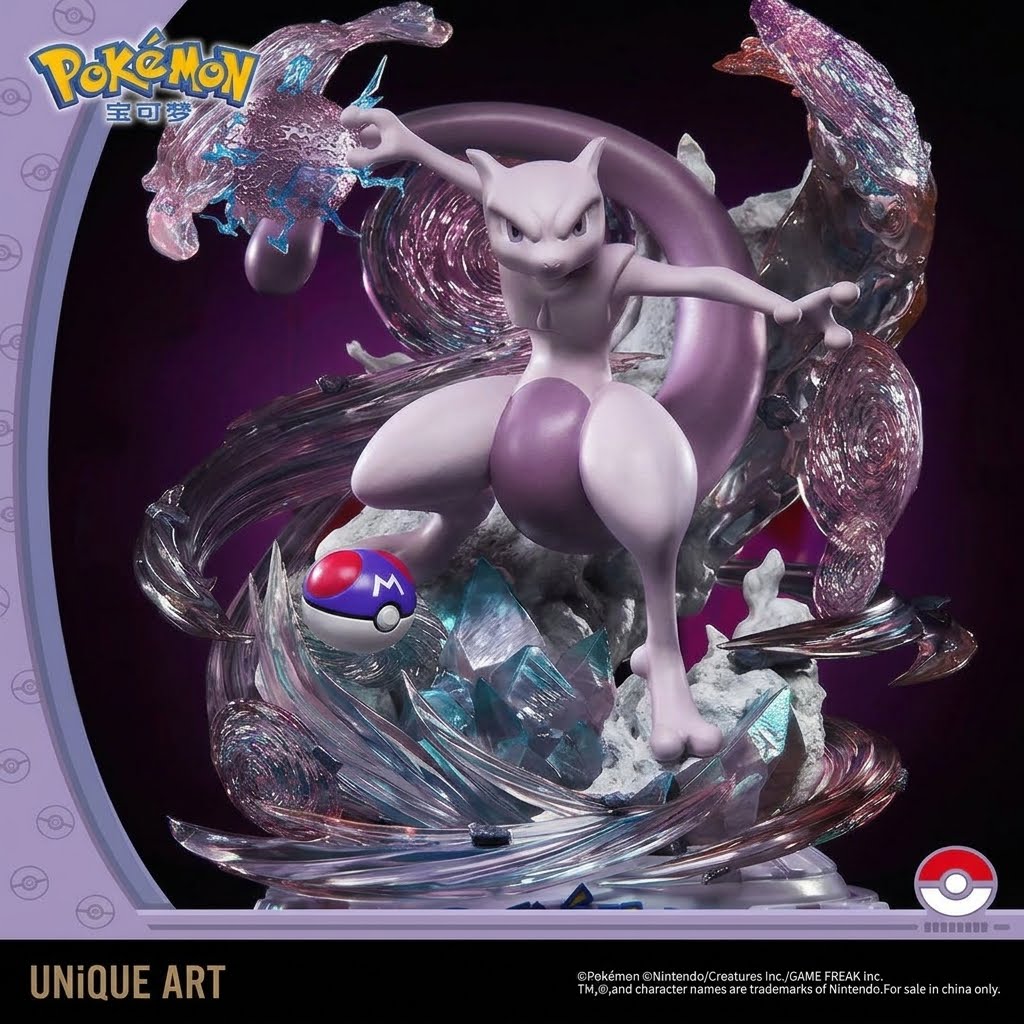 Mewtwo 1/6 Scale Statue – Pokémon – UNiQUE ART Studio